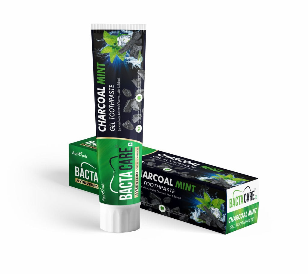 BACTACARE CHARCOAL MINT GEL TOOTHPASTE 150 GM