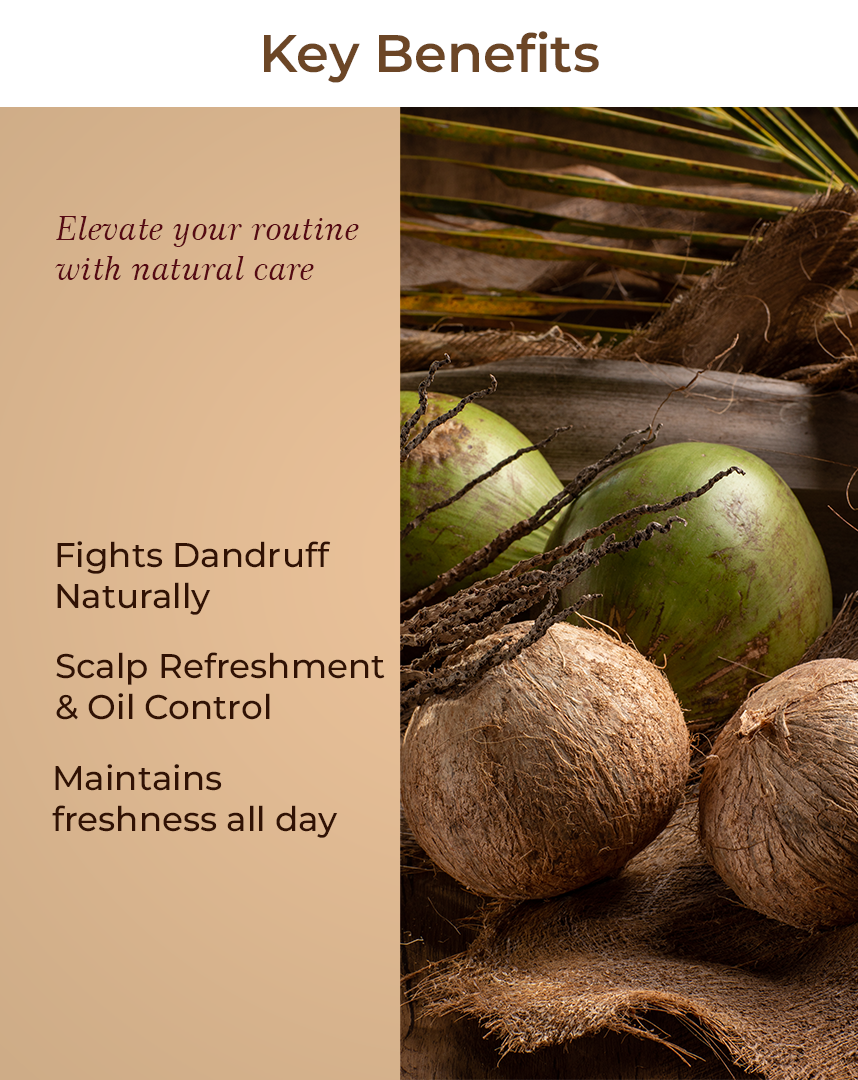 LYLACK SHAMPOO WITH CONDITIONER ( COCONUT WATER )