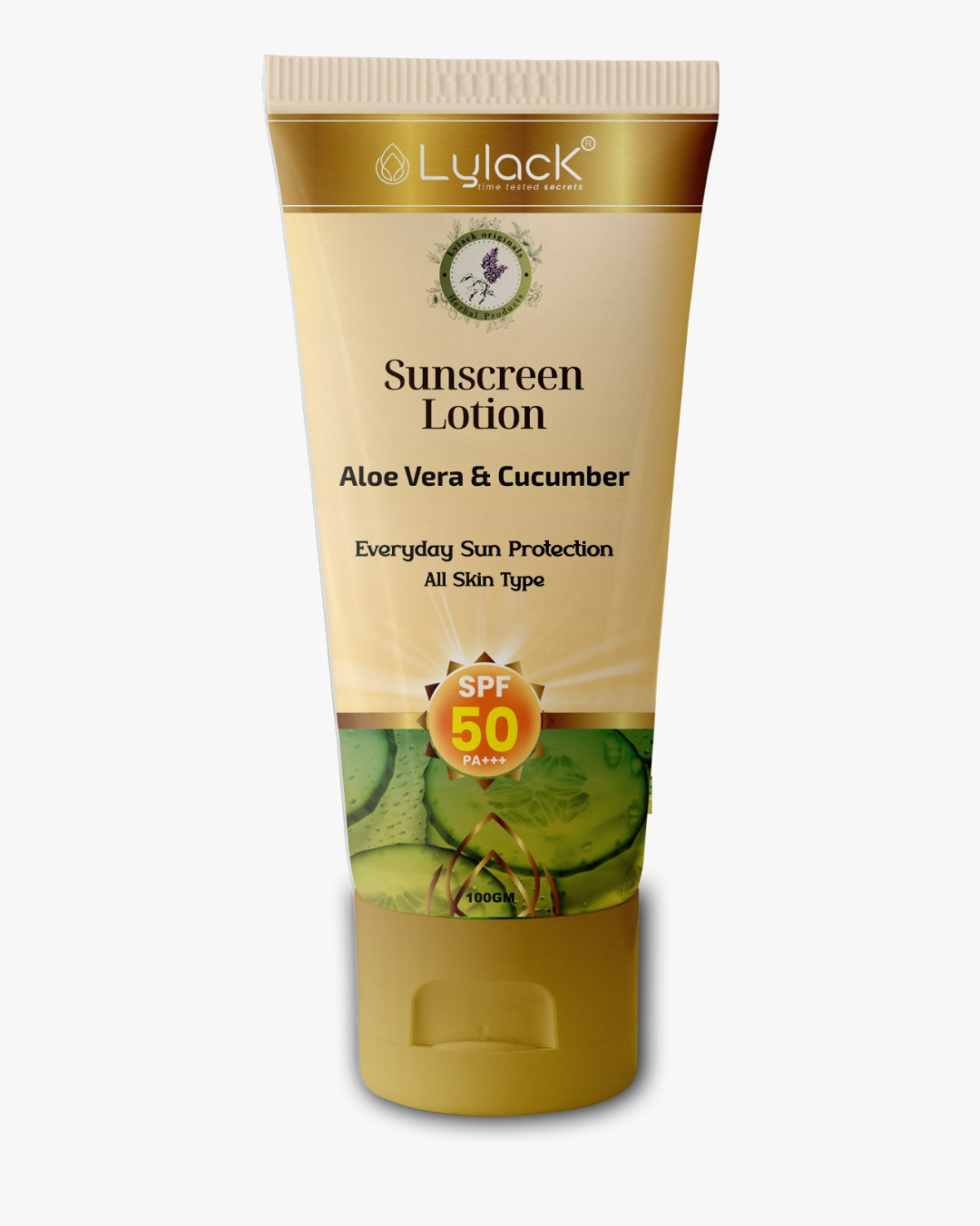 LYLACK SUNSCREEN LOTION SPF 50 PA +++ 100 GM
