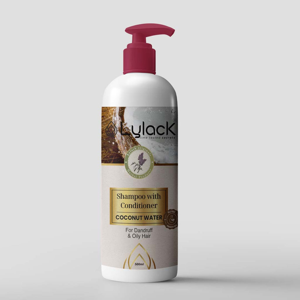 LYLACK SHAMPOO WITH CONDITIONER ( COCONUT WATER )
