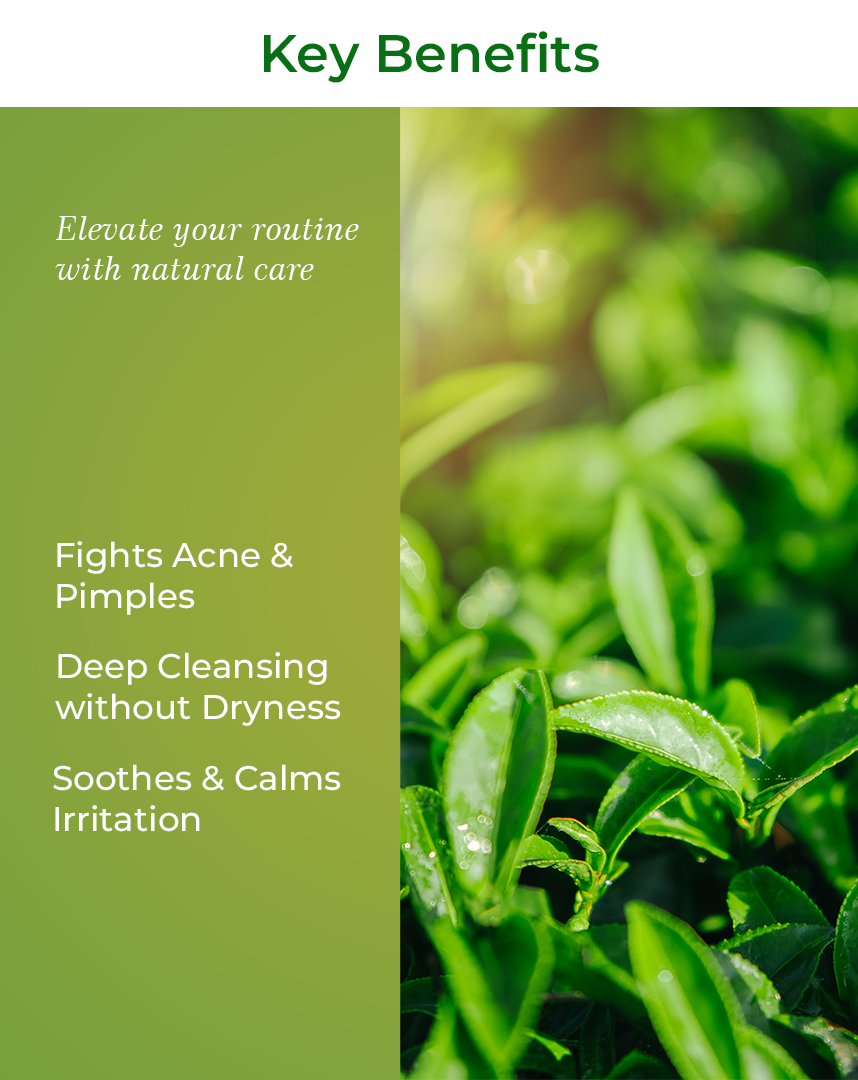 LYLACK FACE WASH GEL (TEA TREE & NEEM)