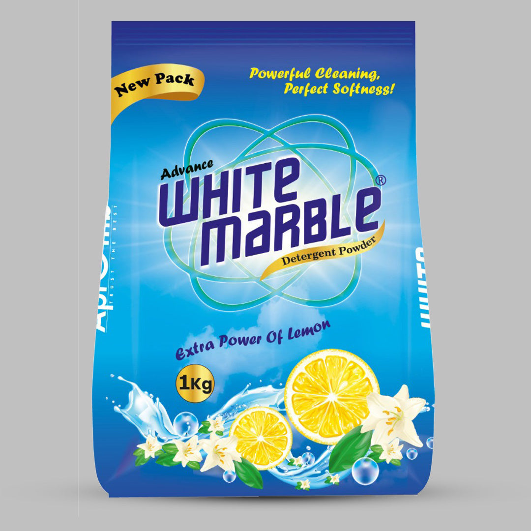 White Marble Advance Detergent Powder 1 Kg