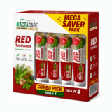 red toothpaste combo pack