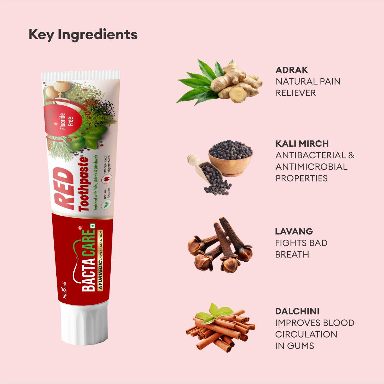 bactacare red toothpaste bactacare red toothpaste