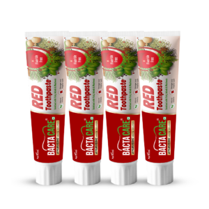 Red toothpaste